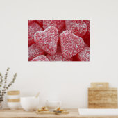 Zuckerherz-Süßkartoffel Poster (Küche)