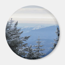 Zuckerhut am Horizont in Maine