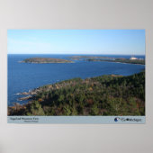 Zuckerhut Aussicht - Marquette, MI Poster (Vorne)