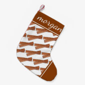 Zuckerhut Churro Fried Dough Pastries Churros Prin Kleiner Weihnachtsstrumpf (Vorderansicht (hängend))