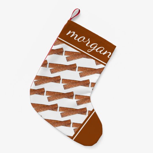 Zuckerhut Churro Fried Dough Pastries Churros Prin Kleiner Weihnachtsstrumpf (Vorderansicht (hängend))