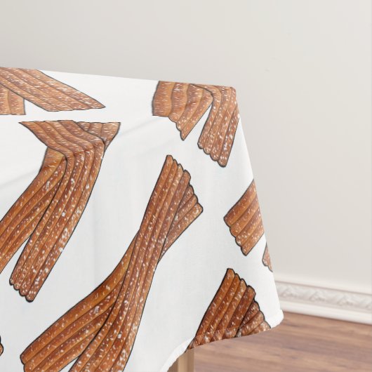 Zuckerhut Churro Fried Dough Pastries Churros Prin Tischdecke (Beispiel)