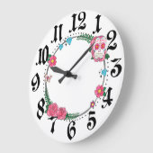 Zuckerhut Große Wanduhr (Winkel)