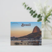 Zuckerhut in Brasilien Postkarte (Stehend Vorderseite)