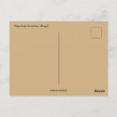 Zuckerhut in Brasilien Postkarte (Rückseite)