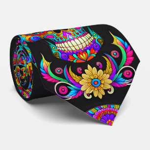 Zuckerhut Kunst - Folklore in Farbe Krawatte