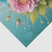 Zuckerhut mit Blume - Gothic Decoupage Seidenpapier (Ausschnitt)