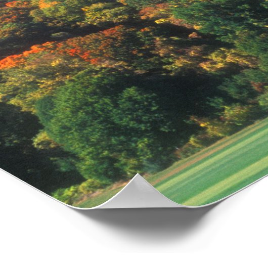 Zuckerhut-Profil Poster (Ecke)