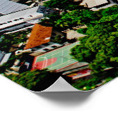 Zuckerhut Rio de Janeiro Poster (Ecke)