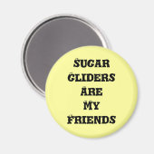 Zuckerhut sind meine Freunde Magnet (Vorderseite/Rückseite)