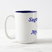 Zuckerhut sind meine Freunde Zweifarbige Tasse (Links)