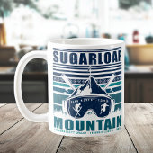 Zuckerhut Vintages Skifahren Kaffeetasse