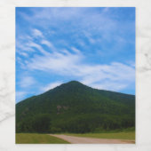 Zuckerhut Weinetikett (Einzelnes Label)