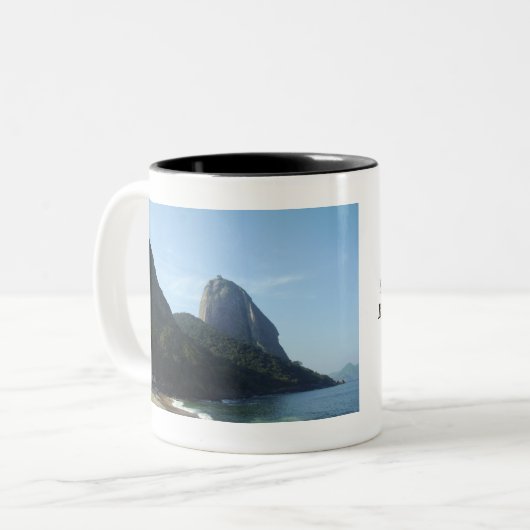 Zuckerhut Zweifarbige Tasse (Vorderseite Links)
