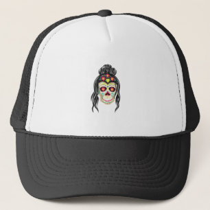Zuckerkäfer-Geschenk für den Tag der toten Lover Truckerkappe