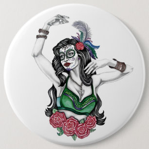 Zuckerkäfer mit Rose Button