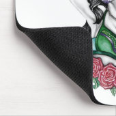 Zuckerkäfer mit Rose Mousepad (Ecke)