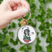 Zuckerkäfer mit Rose Schlüsselanhänger (Hand)