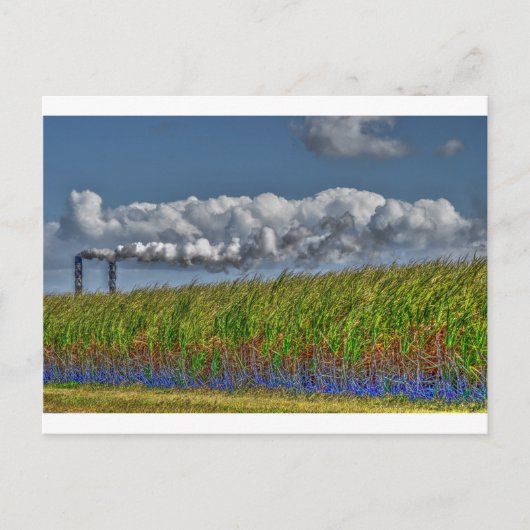 ZUCKERKANE MILL LÄNDLICHE QUEENSLAND AUSTRALIEN POSTKARTE (Vorderseite)