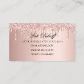 Zuckerkarte für Haarentfernung Visitenkarte (Rückseite)