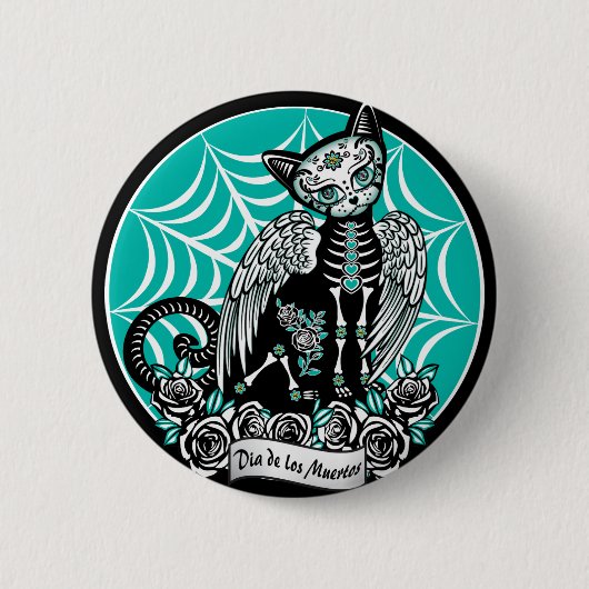 Zuckerkatze Button (Vorderseite)