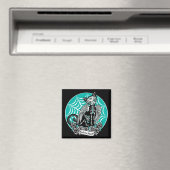 Zuckerkatze Magnet (In Situ (Geschirrspüler))