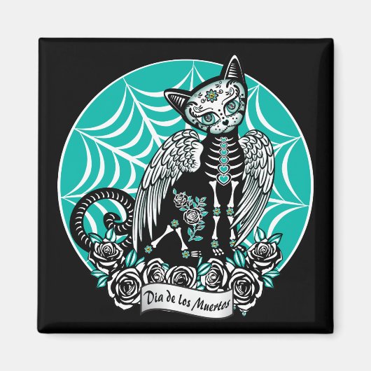 Zuckerkatze Magnet (Vorne)