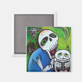 Zuckerkatzen Magnet (Vorderseite/Rückseite)