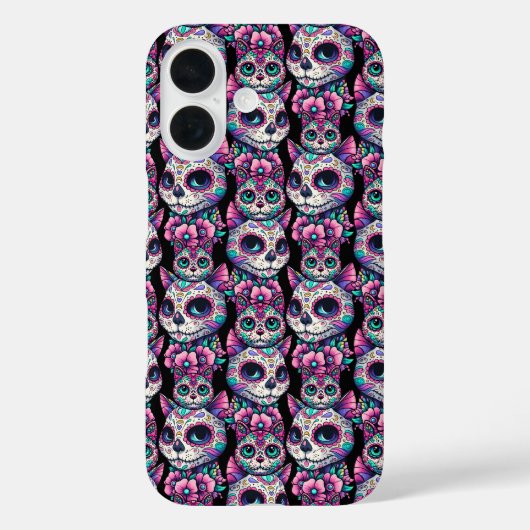 Zuckerkatzenmuster Case-Mate iPhone Hülle (Rückseite)