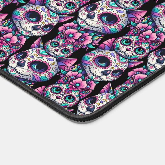 Zuckerkatzenmuster Schreibtischunterlage (Ecke)