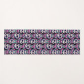 Zuckerkatzenmuster Yogamatte (Vorderseite (Horizontal))