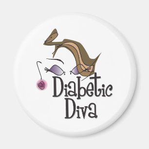 Zuckerkranke Diva Magnet