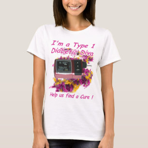 Zuckerkranke Diva T-Shirt