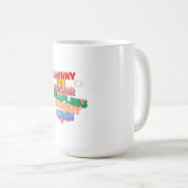 Zuckerkrapfen-Kirschkuchen-Donut-Kuchen Kaffeetasse (VorderseiteRechts)