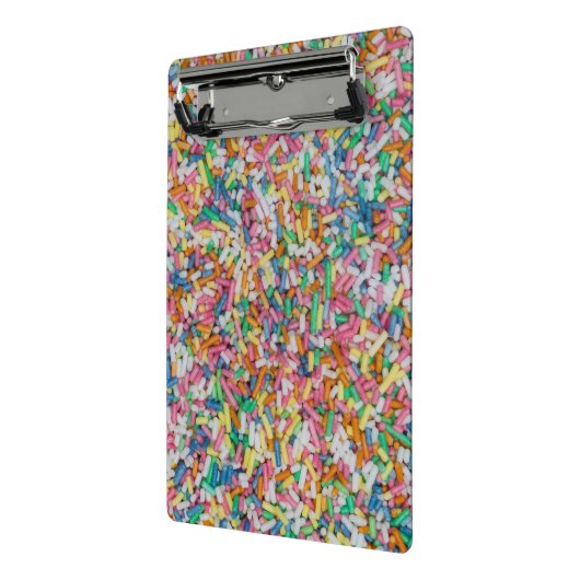 Zuckerkraut farbenfrohe Hintergrundgeschenk Mini Klemmbrett (Gewinkelt2)