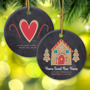 Zuckerkuchen Neue Heimat Feiertags Schiefertafel B Keramik Ornament