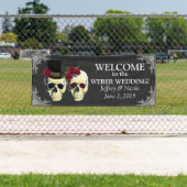 Zuckerkulbrücke und Banner für Hochzeiten (Insitu)