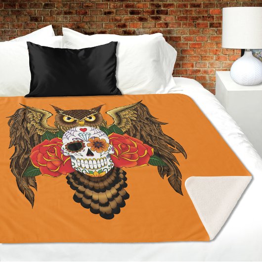 Zuckerkull-Rose Owl Sherpadecke