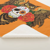 Zuckerkull-Rose Owl Sherpadecke (3/4)