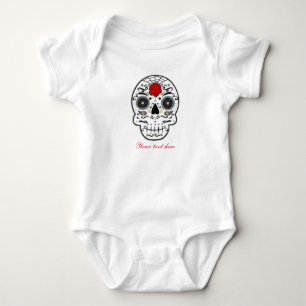 Zuckerkulleder Personalisiertes Stück Baby Strampler
