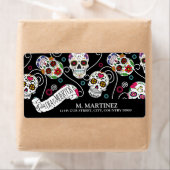 Zuckerkulls und Wirbel Schwarz ID725 (Insitu)