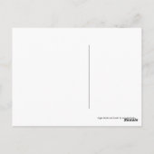 Zuckerkulls und Wirbel Schwarz ID725 Postkarte (Rückseite)