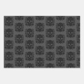 Zuckerkulpierpapier, Dia de los muertos Geschenkpapier Set (Vorderseite 2)