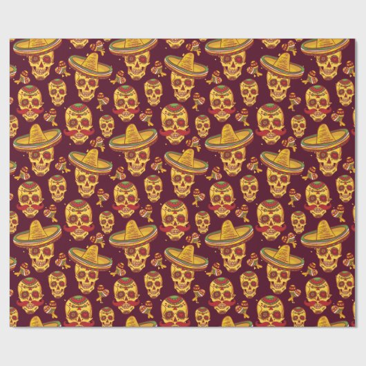 Zuckerkulppapier Geschenkpapier (Flach)