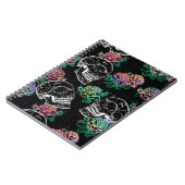 Zuckerkulpturen Rosen | Girly Gothic Grunge Glam Notizblock (Linke Seite)