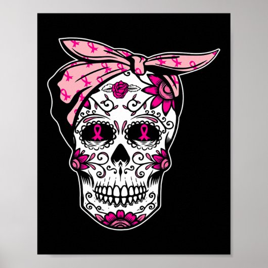 Zuckerkulpur Cooler Brustkrebs Poster (Vorne)