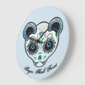 Zuckerkulstenzunge Große Wanduhr (Winkel)