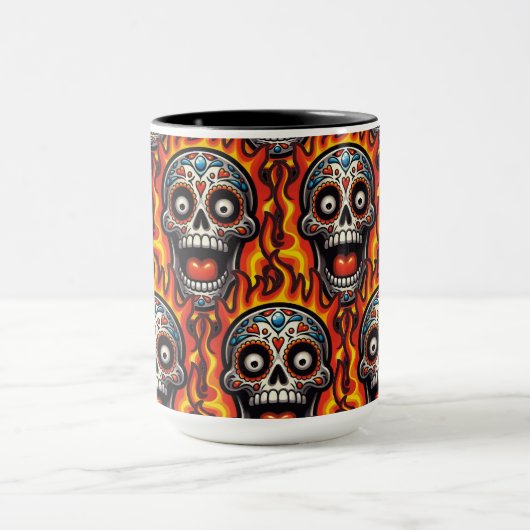 Zuckerkultur - Glanzschädel Tasse (Zentrum)