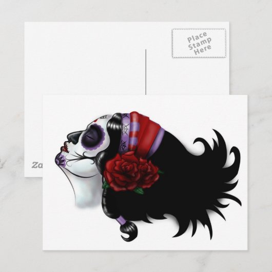 Zuckerkulturdesign Postkarte (Vorne/Hinten)