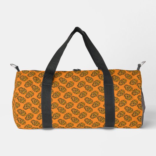 Zuckerkulturmuster Duffle Bag (Vorderseite)